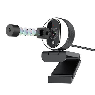 720P 60FPS PC Web Cameras H.264 Code For Video Conferencing