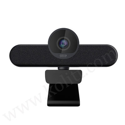All In One Webcam 2K 5MP 8X Digital Zoom Webcam Microphones Speaker
