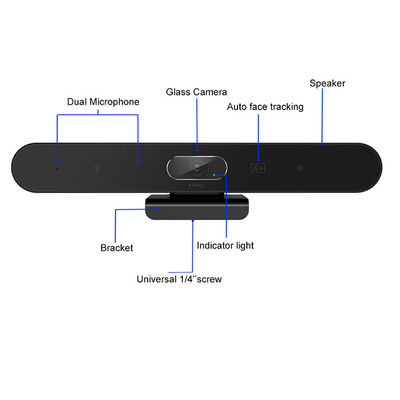 UHD 1440p Desktop Computer Cameras For Conference / Streaming