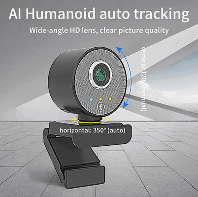Autofocus HD PTZ Streaming Camera , Computer Laptop Camera With Privacy Cover