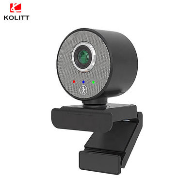 350° Auto Rotating Webcam , PC Laptop Camera Live Streaming For Video Calling