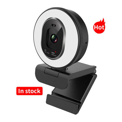 FaceTime AF Live Broadcast Cameras  FHD 3 Color Ring Light webcam