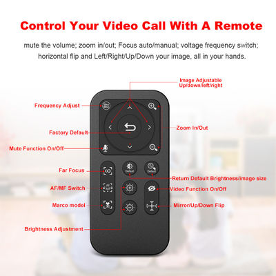 Auto Focus High Def USB Camera , 2K QHD Webcam With HDR H.264