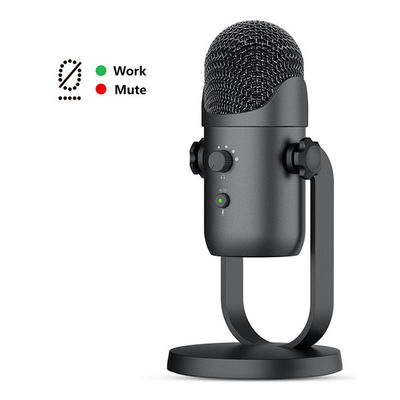 ROHS USB Condenser Microphone 24bit 48Khz Studio PC Microphone For Podcast Recording