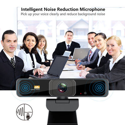 Online Class Web Camera 8MP 4K Gaming Webcam with Privacy Cover