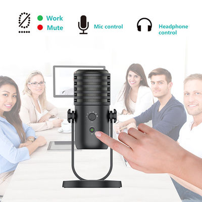 16bit 24bit USB Condenser Microphone 48KHZ Live Recording Microphone