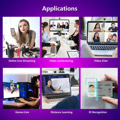 Desktop PC USB Web Camera 1080P 30FPS Live Streaming Camera