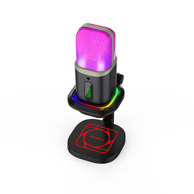 CE Gaming USB Microphone , PC Condenser Mic With Quick Mute RGB Indicator