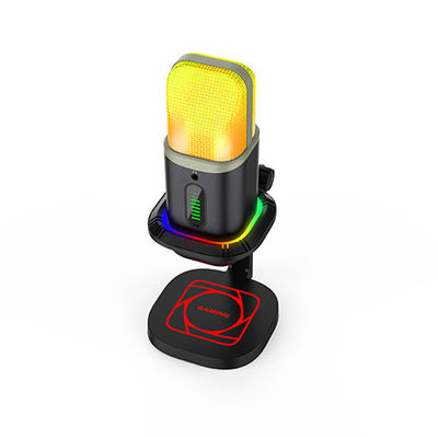 CE Gaming USB Microphone , PC Condenser Mic With Quick Mute RGB Indicator
