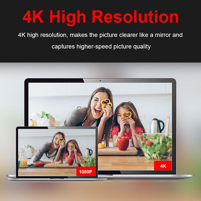C27 4K High Definition Webcam Ring Light With Dual Stereo Noise Cancelling Mics