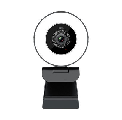 4K HD 3840P Beauty Filter Webcam With Light And Microphone