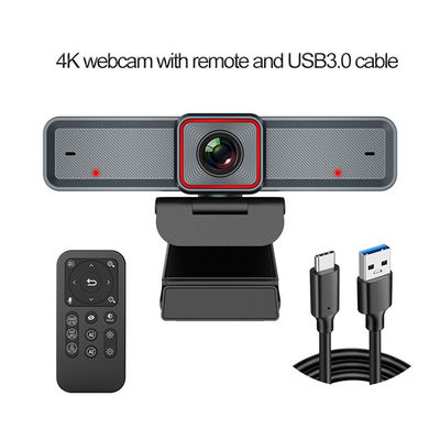110 Degrees Wide Angle HD Webcam 4K With Microphone AI Function