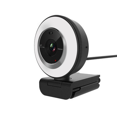 Beauty Filter Autofocus Usb2.0 Ring Light Webcam For Stream Youtuber