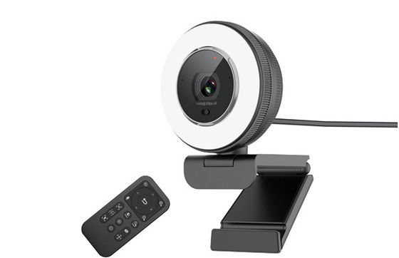78 Degree View Angle And Black Color HD 1080p Webcams With Built In Microphone